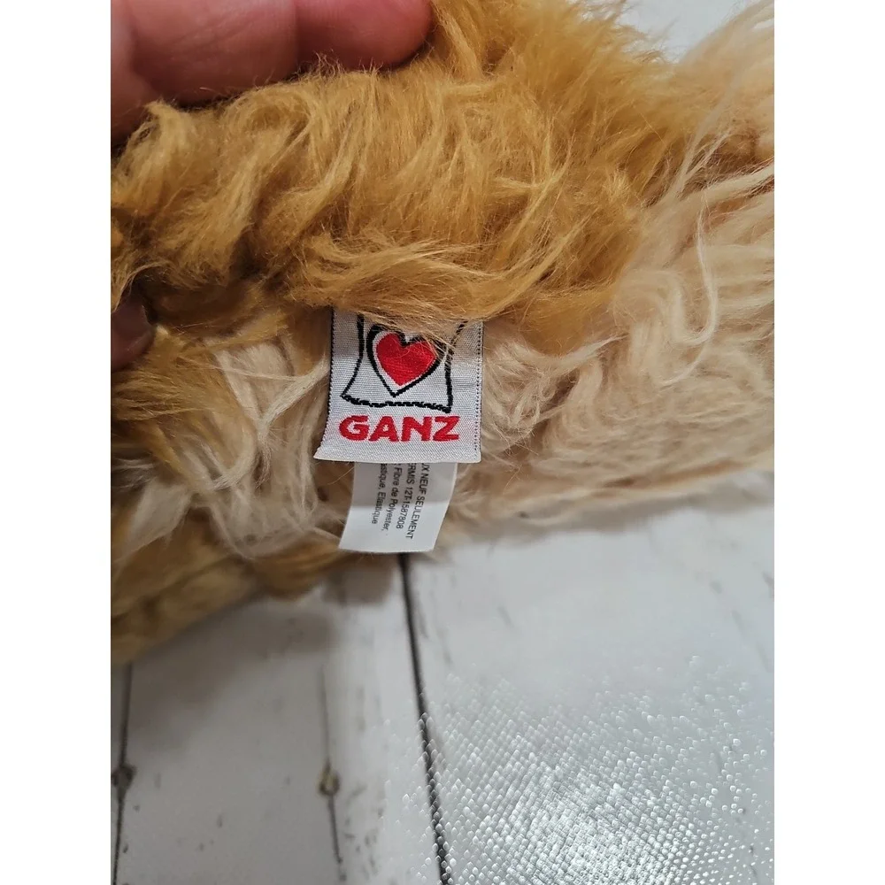 GANZ Webkinz Signature Pomeranian Dog Plush REALISTIC Long Hair Toy NO CODE 14